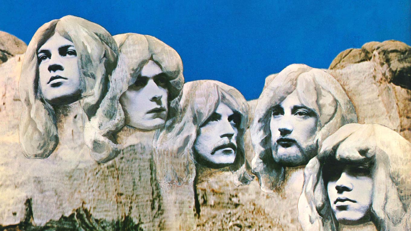 Plattencover von Deep Purples "In Rock"