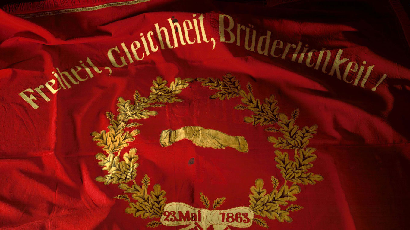 SPD-Traditionsfahne von 1863