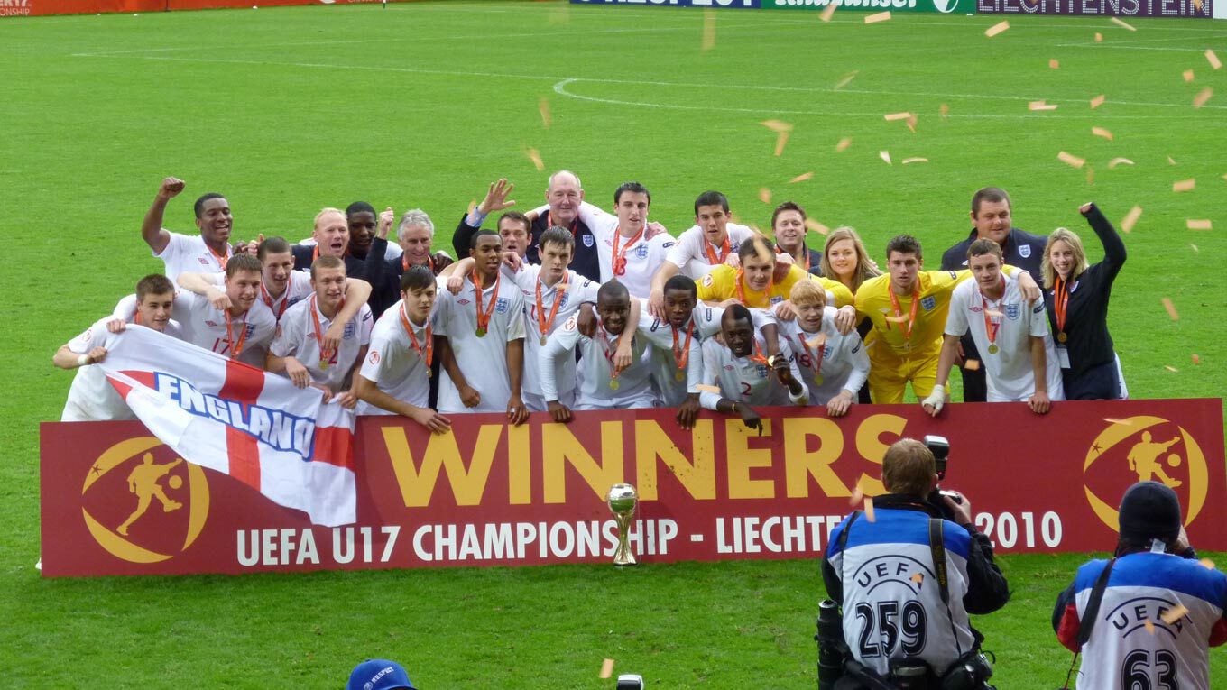 England war der Sieger der U17-Europameisterschaft in Liechtenstein 2010
